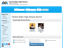 Tablet Screenshot of farsonedenhighschool.com